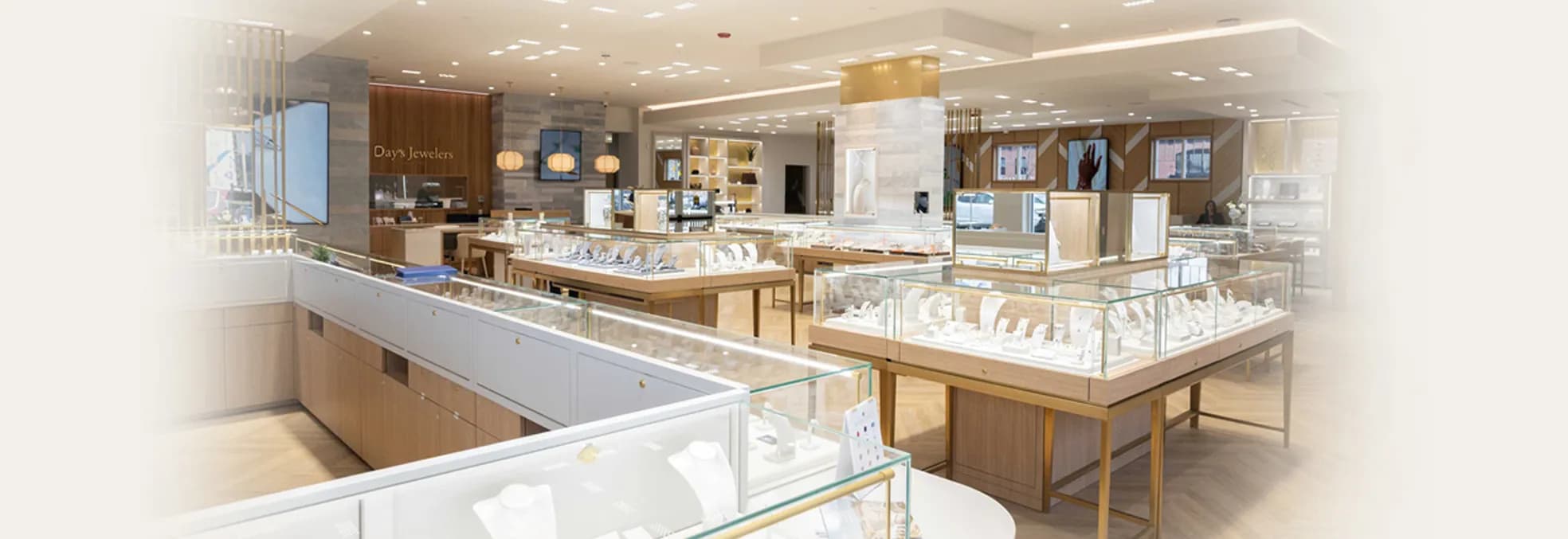 Luxury store interior